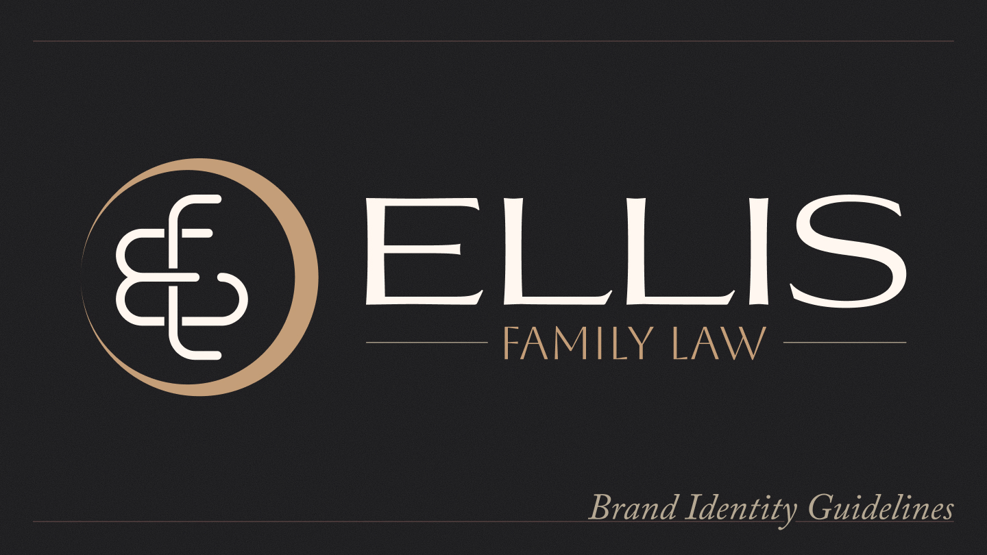 Ellis Law Firm brand identity guidelines