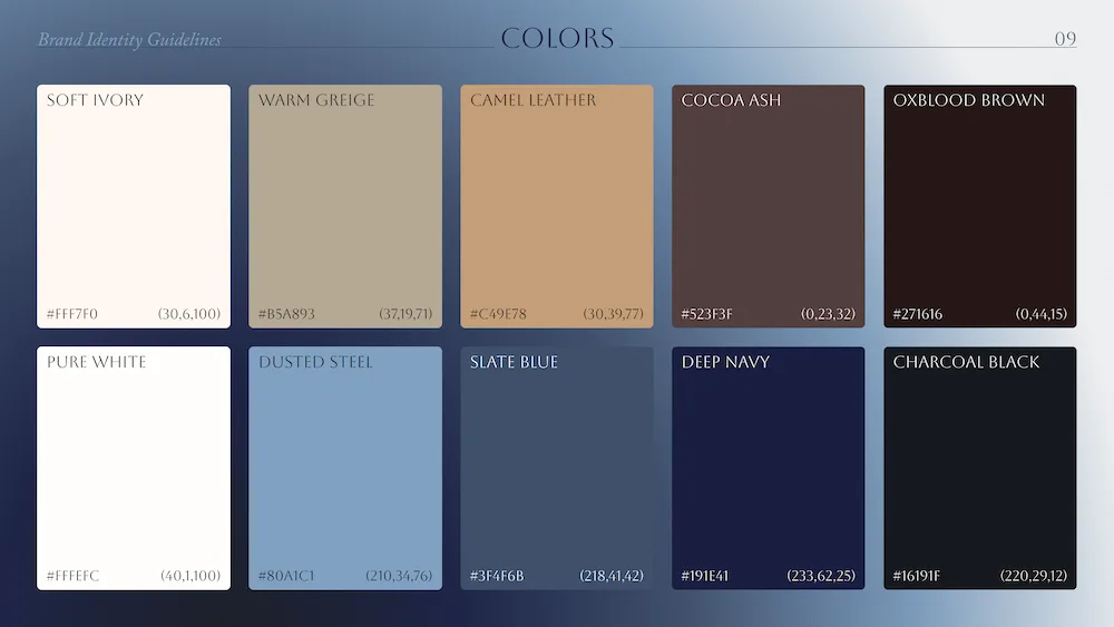 Ellis Law color system
