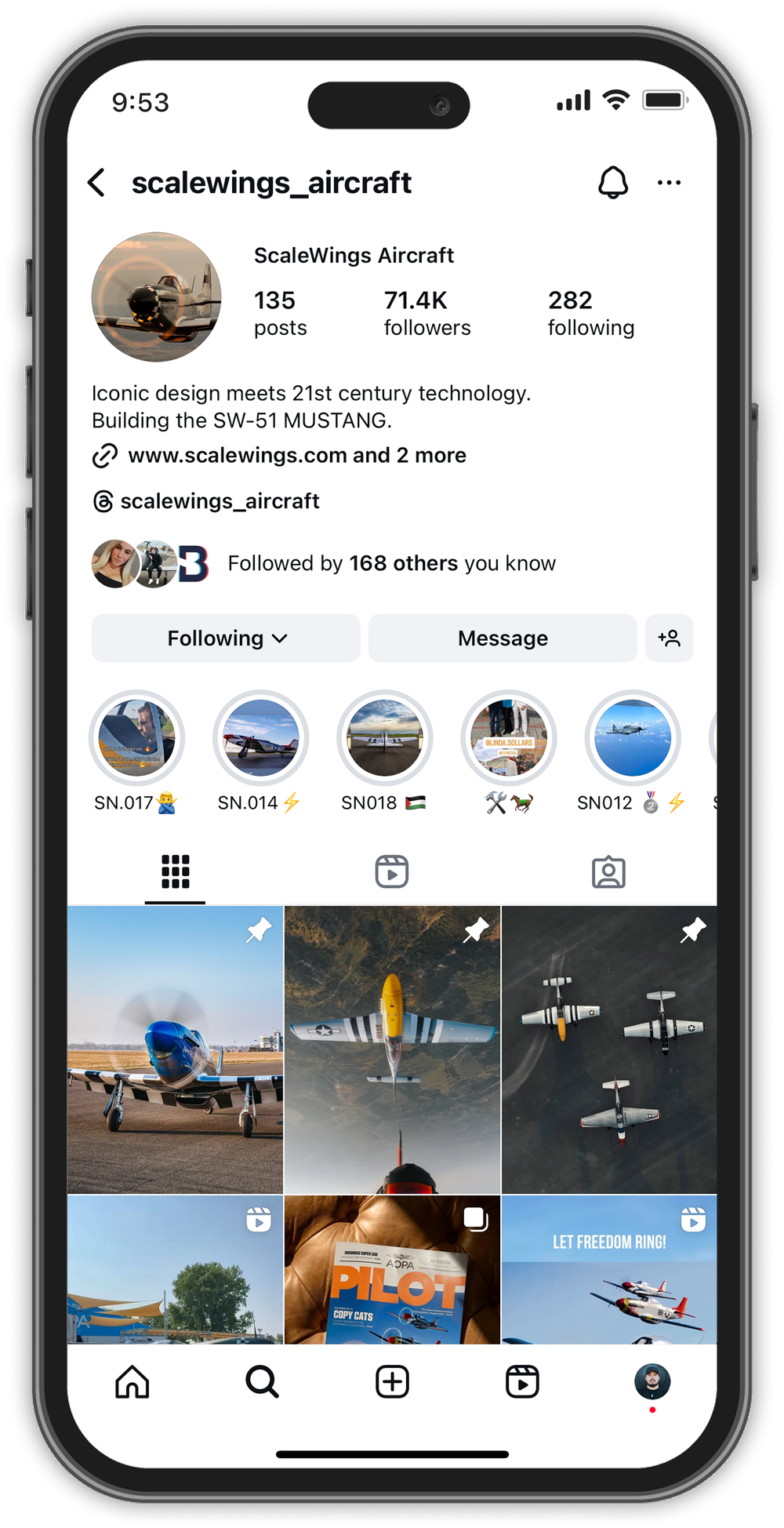 ScaleWings Instagram